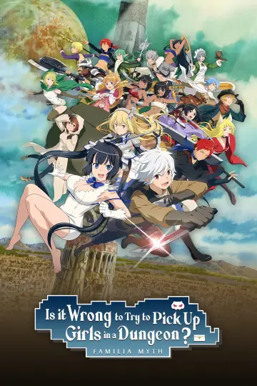 Poster for the TV series "Is It Wrong to Try to Pick Up Girls in a Dungeon?" #1464447