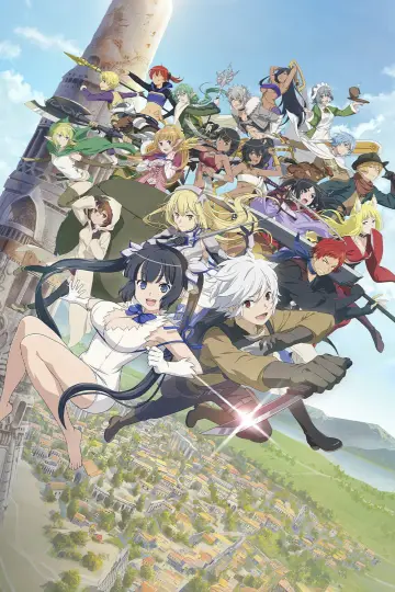 Poster for the TV series "Is It Wrong to Try to Pick Up Girls in a Dungeon?" #1464452