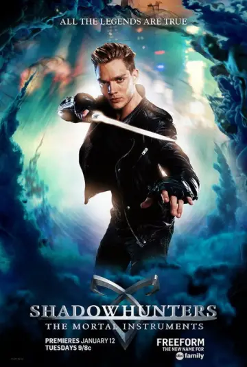 Poster for the TV series "Shadowhunters" #1326887