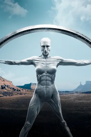 Poster for the TV series "Westworld" #1297549