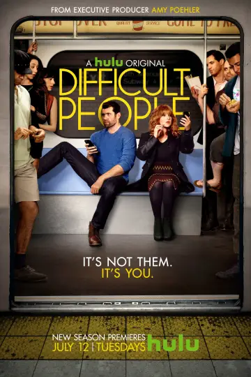 Poster for the TV series "Difficult People" #1596755