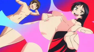 Backdrop for the TV series "SHIMONETA: A Boring World Where the Concept of Dirty Jokes Doesn
