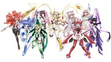 Backdrop for the TV series "Superb Song of the Valkyries: Symphogear" #1386255
