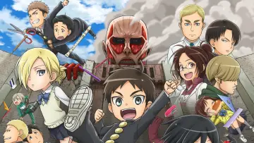 Backdrop for the TV series "Attack on Titan: Junior High" #1459809