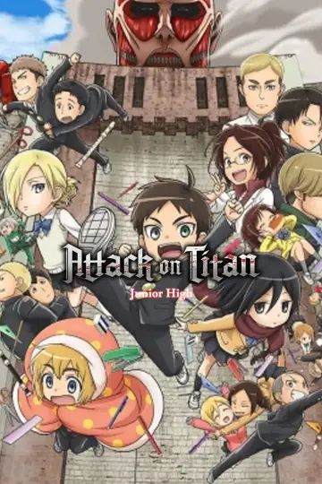 Poster for the TV series "Attack on Titan: Junior High" #1459814