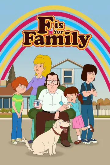 Poster for the TV series "F is for Family" #1436019