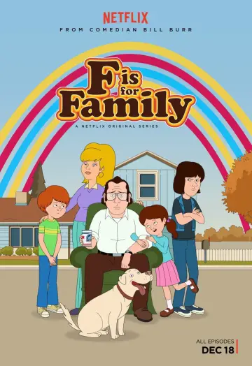 Poster for the TV series "F is for Family" #1436028