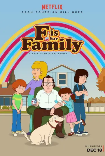 Poster for the TV series "F is for Family" #1436030