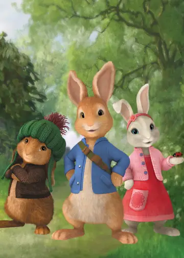 Poster for the TV series "Peter Rabbit" #1301452