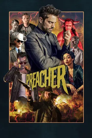Poster for the TV series "Preacher" #1343516