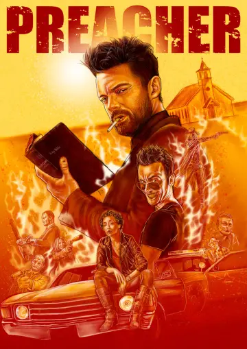 Poster for the TV series "Preacher" #1343530