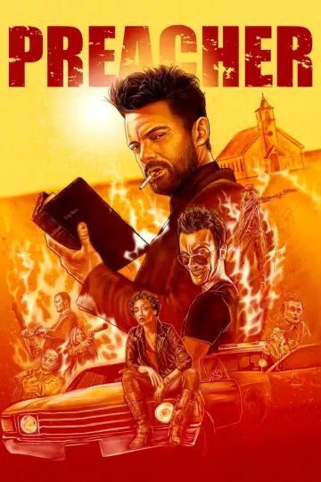 Poster for the TV series "Preacher" #1343562