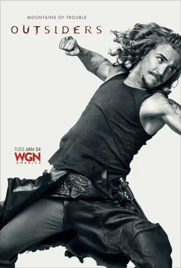 Poster for the TV series "Outsiders" #1445533