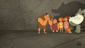Backdrop for the TV series "Dawn of the Croods" #1358007