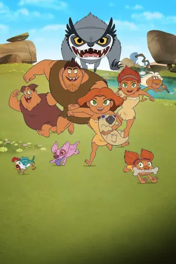 Poster for the TV series "Dawn of the Croods" #1358011