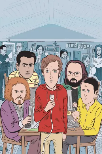 Poster for the TV series "Silicon Valley" #1320639