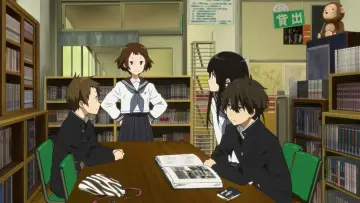 Backdrop for the TV series "Hyouka" #1457778