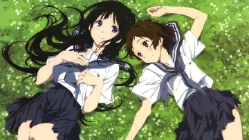Backdrop for the TV series "Hyouka" #1457781