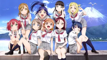 Backdrop for the TV series "Love Live! Sunshine!!" #1512618