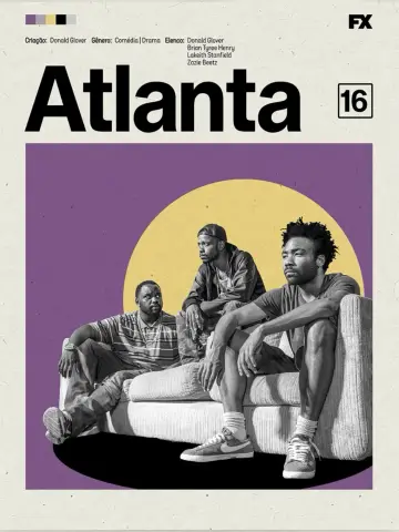 Poster for the TV series "Atlanta" #1385299