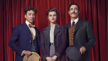 Backdrop for the TV series "Houdini & Doyle" #1597892