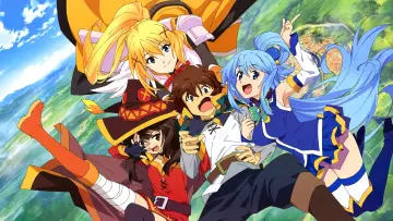 Backdrop for the TV series "KONOSUBA - God