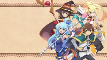 Backdrop for the TV series "KONOSUBA - God
