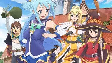Backdrop for the TV series "KONOSUBA - God