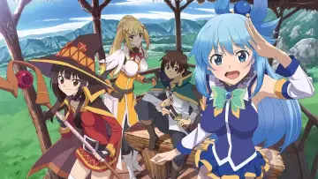 Backdrop for the TV series "KONOSUBA - God