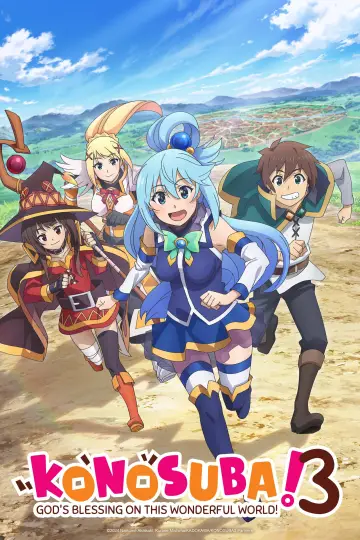 Poster for the TV series "KONOSUBA - God