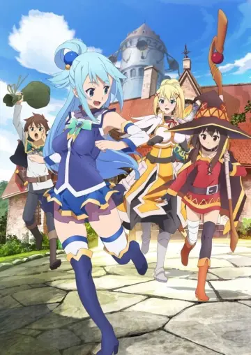 Poster for the TV series "KONOSUBA - God