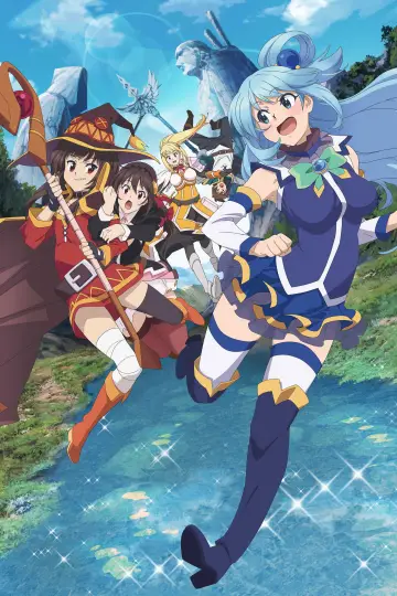 Poster for the TV series "KONOSUBA - God