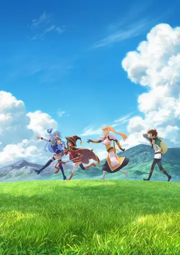 Poster for the TV series "KONOSUBA - God