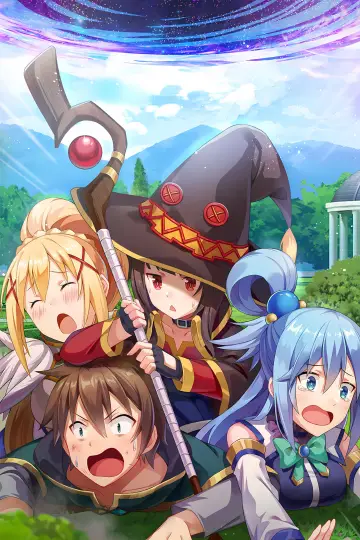 Poster for the TV series "KONOSUBA - God