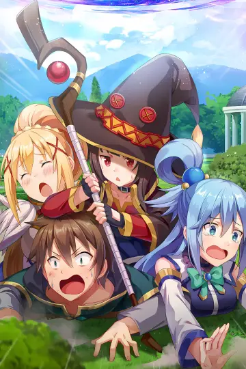 Poster for the TV series "KONOSUBA - God