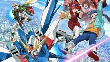 Backdrop for the TV series "Gundam Build Fighters" #1445038