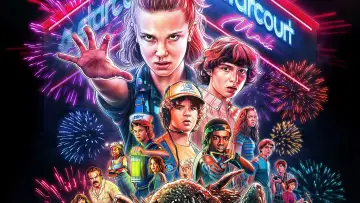 Backdrop for the TV series "Stranger Things" #1238847