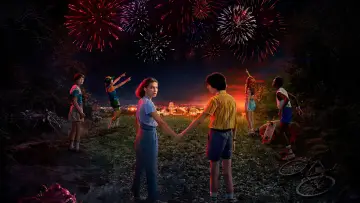 Backdrop for the TV series "Stranger Things" #1238957