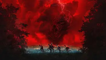 Backdrop for the TV series "Stranger Things" #1238959