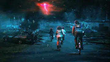 Backdrop for the TV series "Stranger Things" #1238969