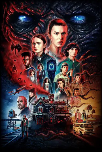 Poster for the TV series "Stranger Things" #1239447
