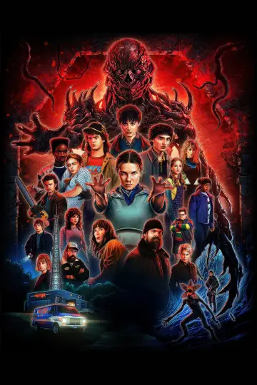 Poster for the TV series "Stranger Things" #1239467
