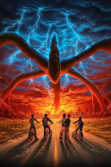Poster for the TV series "Stranger Things" #1239469