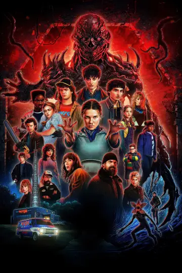 Poster for the TV series "Stranger Things" #1239497