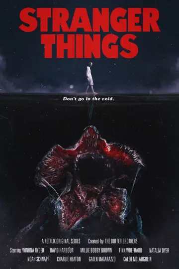 Poster for the TV series "Stranger Things" #1239549
