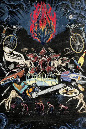 Poster for the TV series "Stranger Things" #1239559