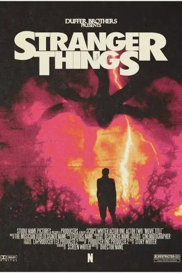 Poster for the TV series "Stranger Things" #1239660