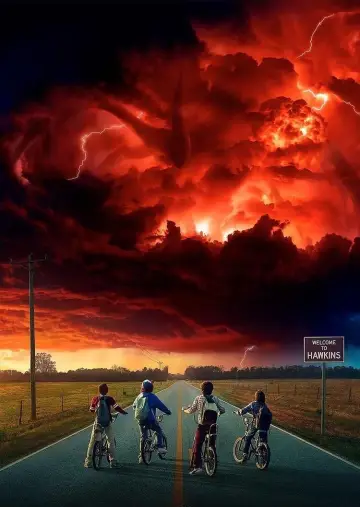 Poster for the TV series "Stranger Things" #1239669