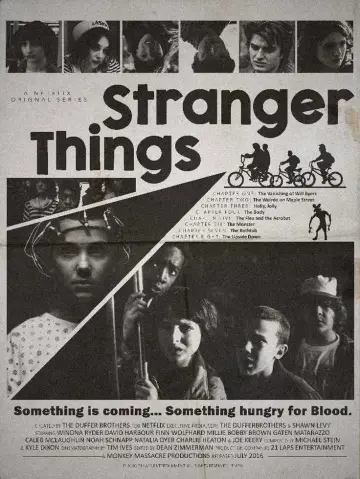Poster for the TV series "Stranger Things" #1239680
