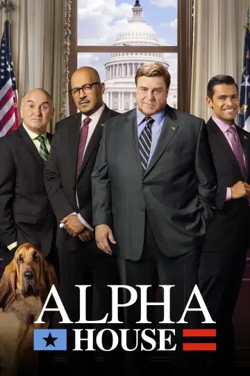Poster for the TV series "Alpha House" #1425695